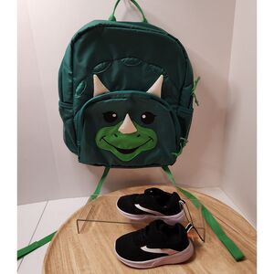 Dinosaur Backpack & Sneaker Set – Toddler Boys – Size 6